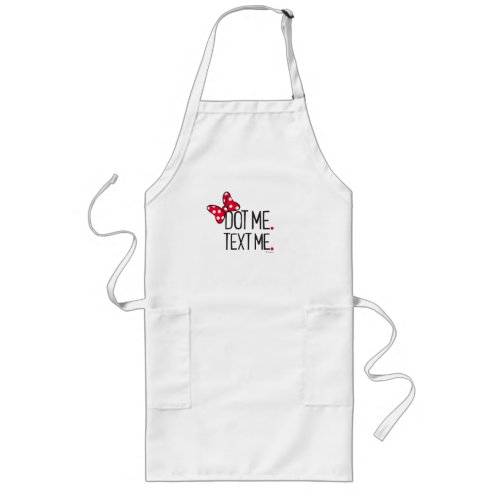 Trendy Minnie  Dot Me Text Me Long Apron