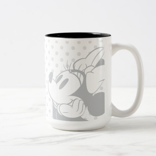 Trendy Minnie  Dreaming In Dots Two_Tone Coffee Mug