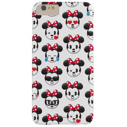 Trendy Minnie  Emoji Pattern Barely There iPhone 6 Plus Case