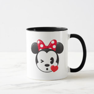 Trendy Minnie   Flirty Emoji Mug