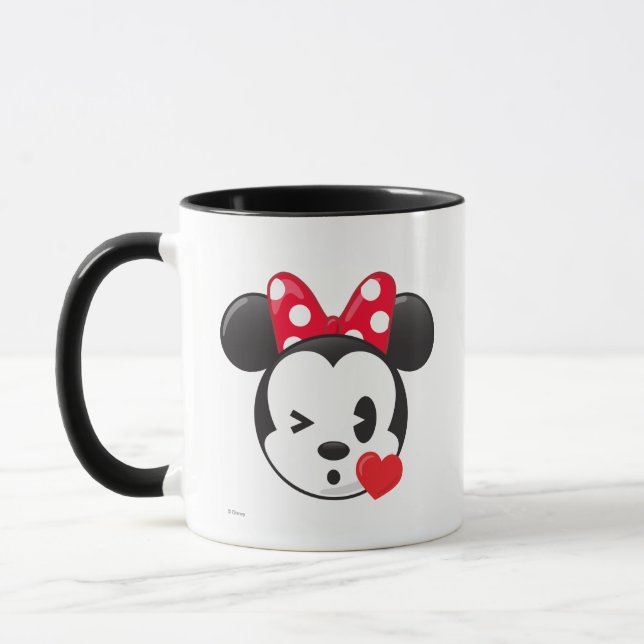 Trendy Minnie | Flirty Emoji Mug (Left)