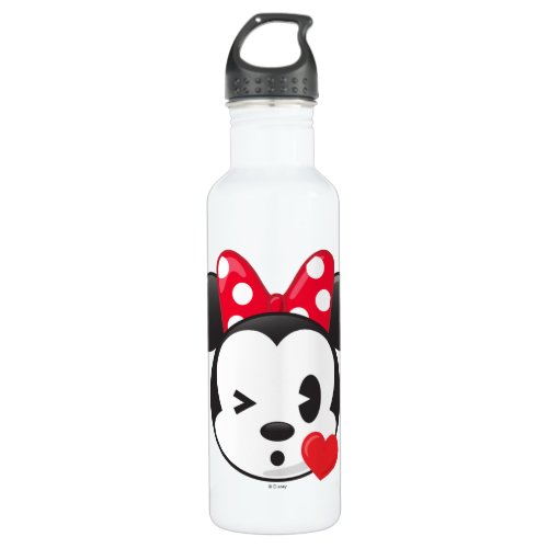 Trendy Minnie  Flirty Emoji Stainless Steel Water Bottle