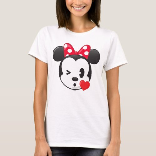 Trendy Minnie  Flirty Emoji T_Shirt