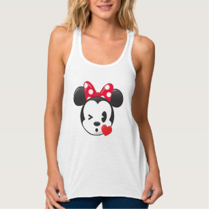 Trendy Minnie Flirty Emoji Tank Top