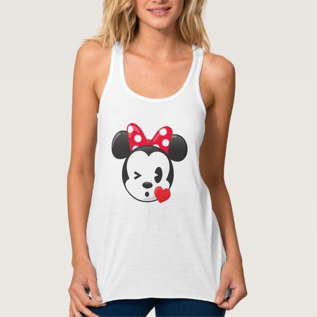Trendy Minnie | Flirty Emoji Tank Top (Front)