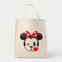 Trendy Minnie | Flirty Emoji Tote Bag