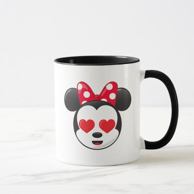 Trendy Minnie | In Love Emoji Mug (Right)