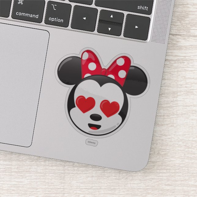 Trendy Minnie | In Love Emoji Sticker (Detail)