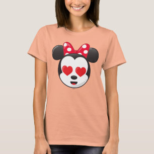 Trendy Minnie   In Love Emoji T-Shirt