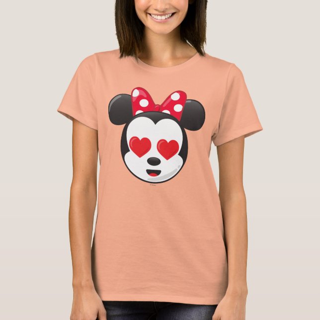 Trendy Minnie | In Love Emoji T-Shirt (Front)