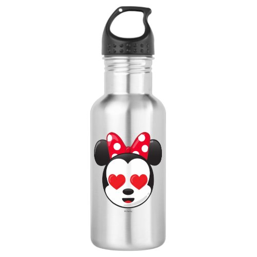 Trendy Minnie  In Love Emoji Water Bottle
