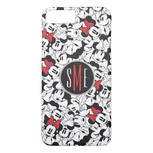 Trendy Minnie  Monogram Classic Pattern iPhone 8 Plus7 Plus Case