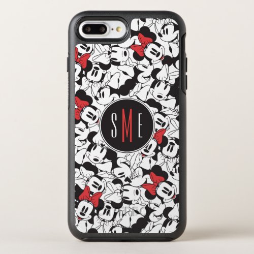 Trendy Minnie  Monogram Classic Pattern OtterBox Symmetry iPhone 8 Plus7 Plus Case