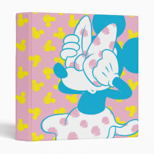Trendy Minnie   Peek A Boo Binder