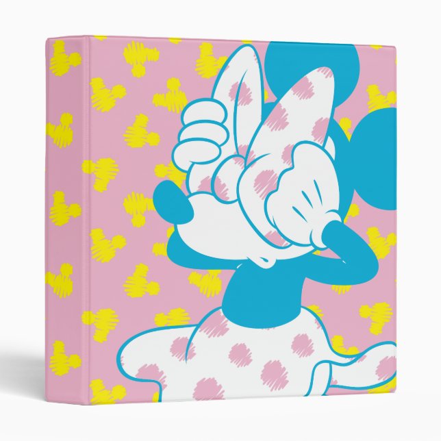 Trendy Minnie | Peek A Boo Binder (Front/Spine)