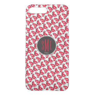 Trendy Minnie   Polka Dot Bow Monogram iPhone 8 Plus/7 Plus Case