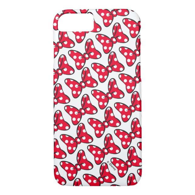 Trendy Minnie | Polka Dot Bow Pattern Case-Mate iPhone Case (Back)