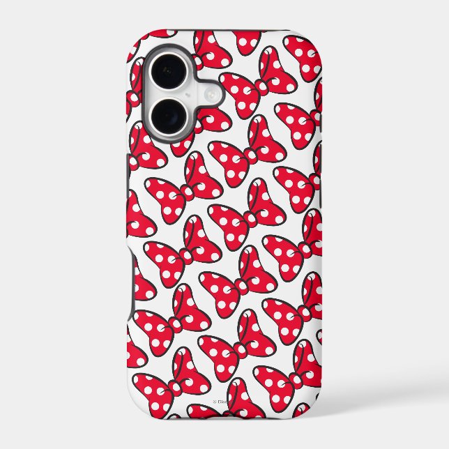 Trendy Minnie | Polka Dot Bow Pattern Case-Mate iPhone Case (Back)
