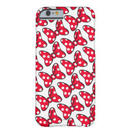 Trendy Minnie | Polka Dot Bow Pattern Barely There iPhone 6 Case