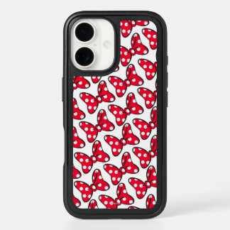Trendy Minnie | Polka Dot Bow Pattern iPhone 16 Case