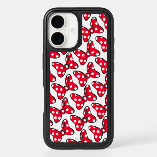 Trendy Minnie   Polka Dot Bow Pattern iPhone 16 Case