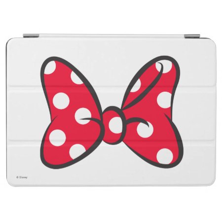 Trendy Minnie | Red Polka Dot Bow Ipad Air Cover