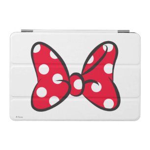 Trendy Minnie Red Polka Dot Bow iPad Mini Cover