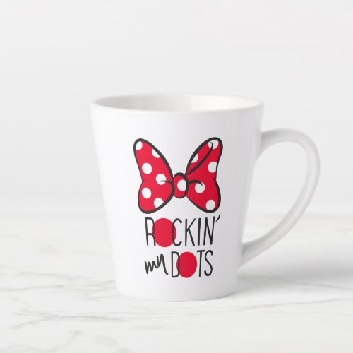 Trendy Minnie  Rockin My Dots Latte Mug
