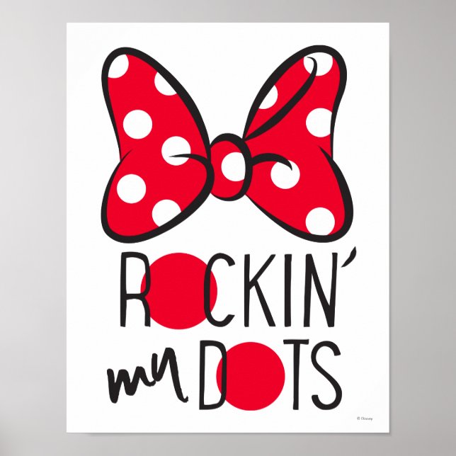 Trendy Minnie | Rockin' My Dots Poster (Front)