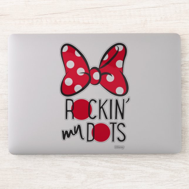 Trendy Minnie | Rockin' My Dots Sticker (Computer)