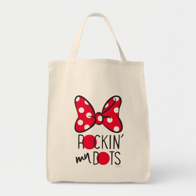 Trendy Minnie | Rockin' My Dots Tote Bag (Front)