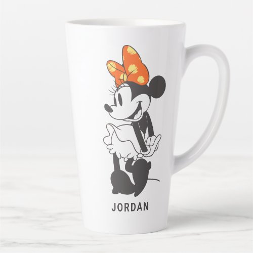 Trendy Minnie  Shy Pose Latte Mug
