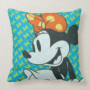 Trendy Minnie Shy Pose Throw Pillow
