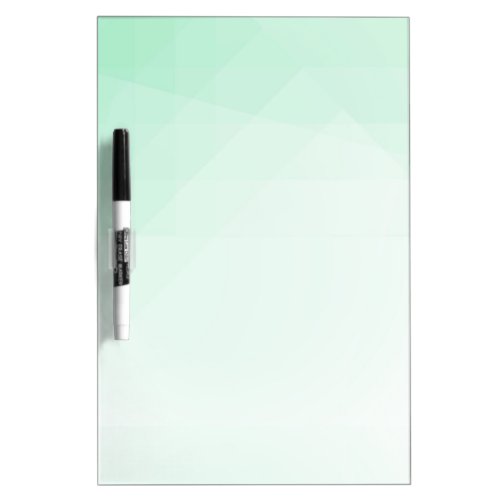 Trendy Mint Green Color Elegant Background Dry Erase Board