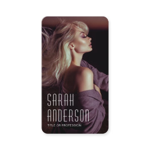Trendy models dancers actress photographer photo  business card