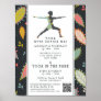 Trendy Modern Boho Yoga Class Advertising Poster