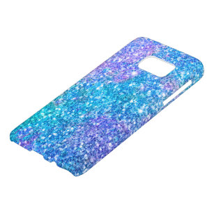 Trendy Modern Colorful Glitter Print Samsung Galaxy S7 Case