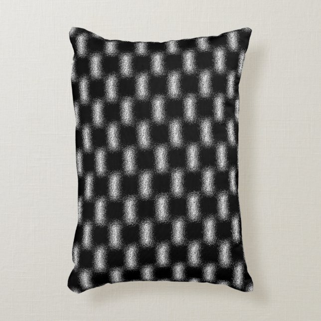 Trendy Modern Cool Unique Abstract Patterns Accent Pillow (Front(Vertical))
