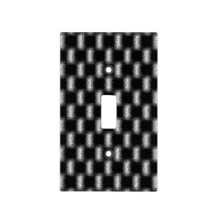 Trendy Modern Cool Unique Abstract Patterns Light Switch Cover