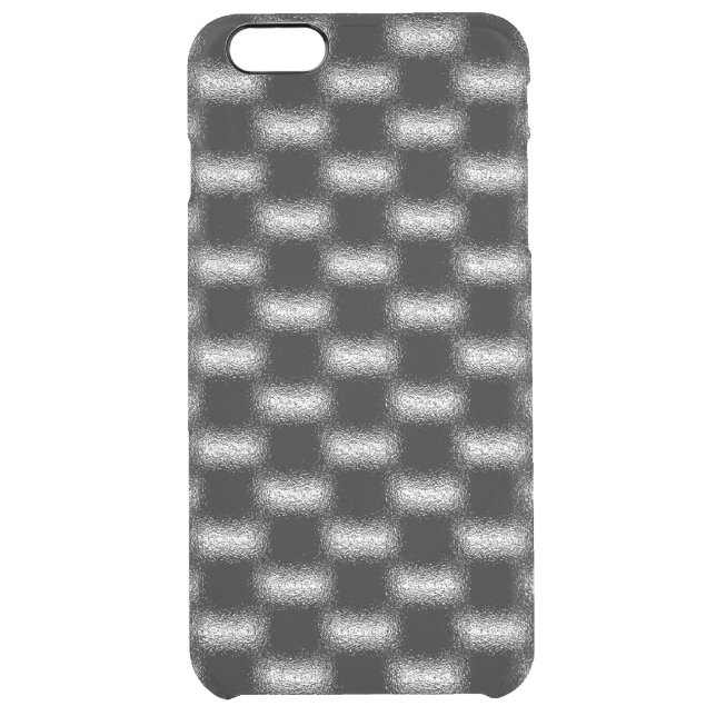 Trendy Modern Cool Unique Abstract Patterns Uncommon iPhone Case (Back)