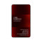 Trendy Modern Dark Red Business Card