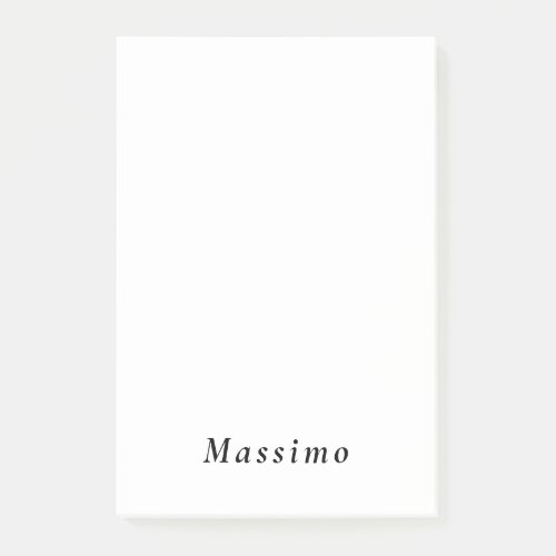 Trendy Modern Design Unique Personal Post-it Notes