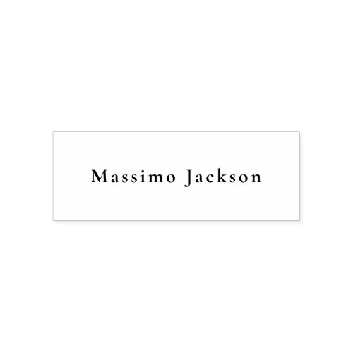 Trendy Modern Design Unique Personal Self-inking Stamp