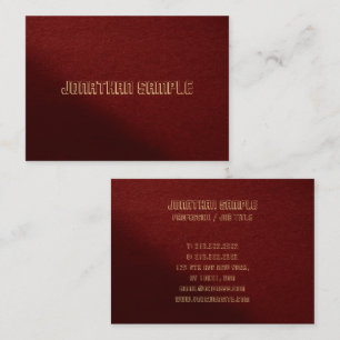 Trendy Modern Elegant Professional Template Business Card