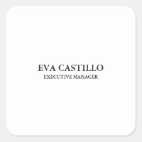 Trendy Modern Elegant Simple Manager