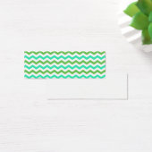 Trendy, modern fresh green chevron (Desk)
