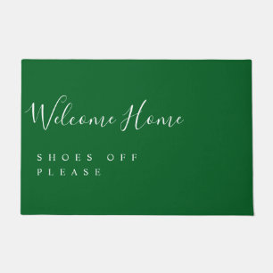Trendy Modern Minimal Welcome Shoes Off Doormat