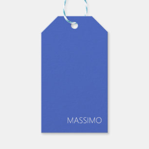 Trendy Modern Minimalist Professional Name Gift Tags