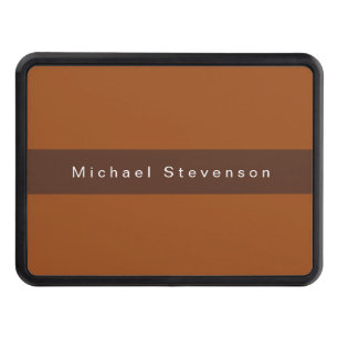 Trendy Modern Professional Brown Hitch Cover