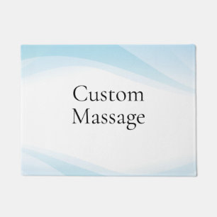 Trendy Modern Simple Custom Massage Doormat